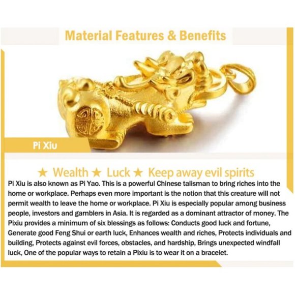 10mm Feng Shui PiXiu Obsidian Wealth Beaded Stretch Bracelet - Picture 8 of 11